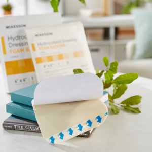 Hydrocolloid Dressing McKesson 6 X 6 Inch Square Sterile