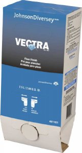 Floor Finish Diversey    Vectra   Liquid 2.6 Quart Bag-In-Box Ammonia Scent