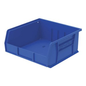 Storage Bin AkroBins   Blue Plastic 5 X 10-7/8 X 11 Inch