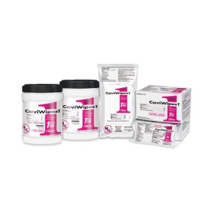 CaviWipes1    Surface Disinfectant Premoistened Alcohol Based Manual Pull Wipe 45 Count Soft Pack Alcohol Scent NonSterile