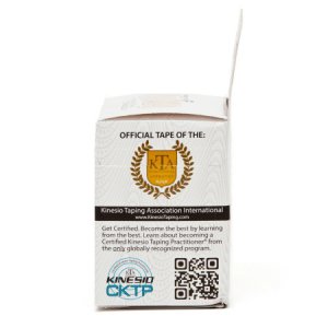 Kinesiology Tape Kinesio   Tex Gold    FP Water Resistant Cotton 2 Inch X 5-1/2 Yard Beige NonSterile