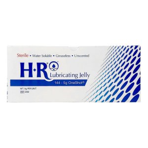 Lubricating Jelly HR   One Shot   5 Gram Individual Packet Sterile