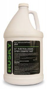 Quat Tuberculocidal Husky   Surface Disinfectant Cleaner Quaternary Based Manual Pour Liquid 1 Quart Bottle Lemon Scent NonSterile