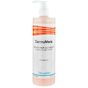 Shampoo and Body Wash DermaVera   16 oz. Pump Bottle Scented
