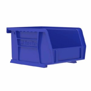 Storage Bin AkroBins   Blue Plastic 3 X 4-1/8 X 5-3/8 Inch