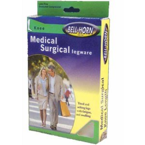 Anti-embolism Stocking Bell-Horn   Knee High Small Beige Open Toe