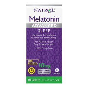 Natural Sleep Aid Natrol   60 per Bottle Tablet 10 mg Strength