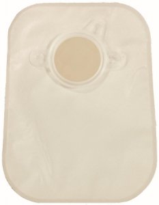Ostomy Pouch Securi-T    Two-Piece System 8 Inch Length Closed End Without Barrier