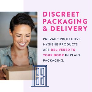 Female Adult Absorbent Underwear Prevail   For Women Daily Underwear Pull On with Tear Away Seams X-Large Disposable Heavy Absorbency