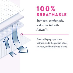 Female Adult Absorbent Underwear Prevail   For Women Daily Underwear Pull On with Tear Away Seams Large Disposable Heavy Absorbency