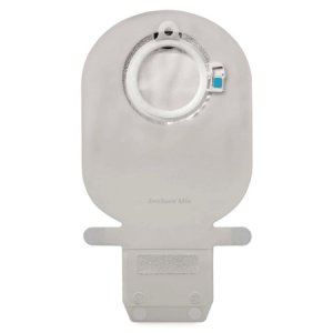 Ostomy Pouch SenSura   Mio Two-Piece System Maxi Length 50 mm Stoma Drainable Flat