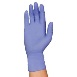 Exam Glove PremierPro    Plus Medium NonSterile Nitrile Standard Cuff Length Textured Fingertips Blue Chemo Tested