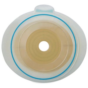 Ostomy Barrier SenSura   Mio Click Precut, Extended Wear Elastic Adhesive 40 mm Flange Green Code System 25 to 35 mm Opening