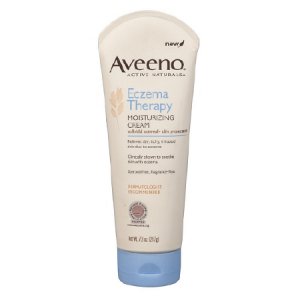 Hand and Body Moisturizer Aveeno   Active Naturals   Eczema Therapy 7.3 oz. Tube Unscented Cream