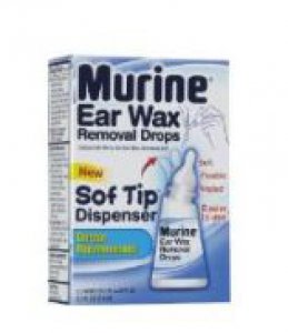 Ear Wax Remover Murine   0.5 oz. Otic Drops 6.5% Strength Carbamide Peroxide