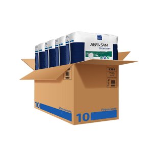 Incontinence Liner Abri-San    Premium 28 Inch Length Heavy Absorbency Fluff / Polymer Core Level 10 Adult Unisex Disposable