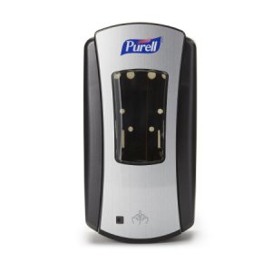 Hand Hygiene Dispenser Purell   LTX-12    Brushed Chrome / Black Plastic Touch Free 1200 mL Wall Mount