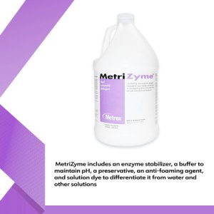 Dual Enzymatic Instrument Detergent MetriZyme   Liquid RTU 1 gal. Jug Mint Scent