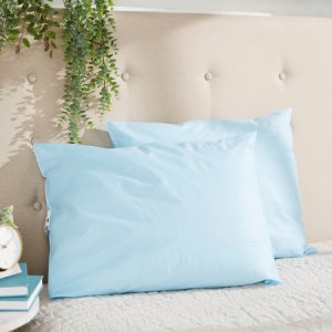 Bed Pillow McKesson 20 X 26 Inch Blue Reusable