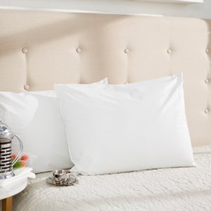 Bed Pillow McKesson 19 X 25 Inch White Reusable