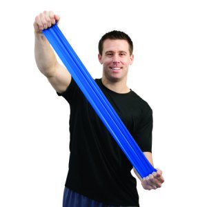 Exercise Resistance Band Sup-R Band   Blue 5 Inch X 50 Yard Heavy Resistance