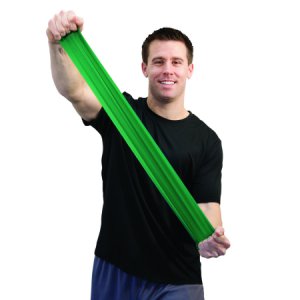 Exercise Resistance Band Sup-R Band   Green 5 Inch X 50 Yard Medium Resistance