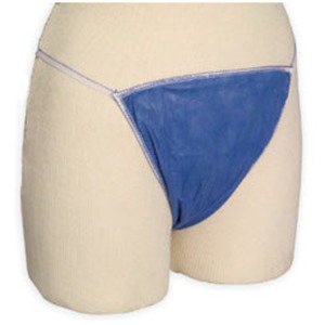 Bikini Panty Tidi   Blue One Size Fits Most Disposable