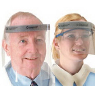 Face Shield One Size Fits Most Full Length Anti-fog Disposable NonSterile