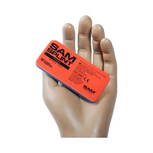 Finger Splint Sam   Blue / Orange