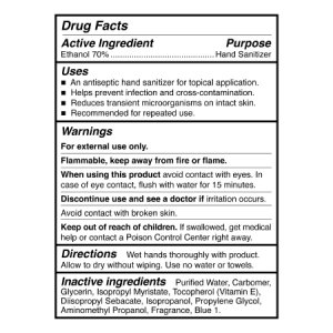 Hand Sanitizer McKesson Premium 4 oz. Ethyl Alcohol Gel Bottle