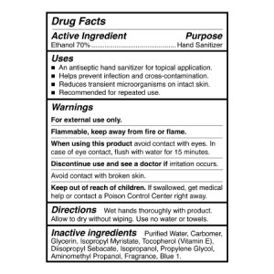 Hand Sanitizer McKesson Premium 1,000 mL Ethyl Alcohol Gel Dispenser Refill Bag