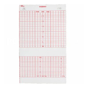 Fetal Diagnostic Monitor Recording Paper Life Trace   Thermal Paper 152 mm X 47 Foot Roll Red Grid