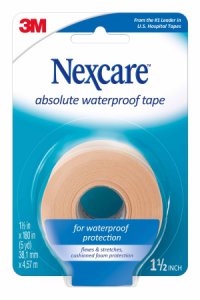 Medical Tape Nexcare    Absolute Waterproof Foam 1-1/2 Inch X 5 Yard Tan NonSterile