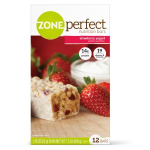 Nutrition Bar ZonePerfect   Strawberry Yogurt Flavor Ready to Use 1.76 oz. Individually Wrapped