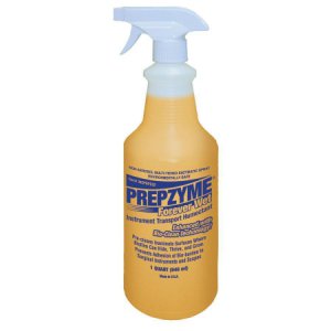 Enzymatic Instrument Detergent Prepzyme   Forever Wet 32 oz. Spray Bottle Unscented