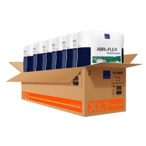 Unisex Adult Absorbent Underwear Abri-Flex    Premium XL1 Pull On with Tear Away Seams X-Large Disposable Moderate Absorbency