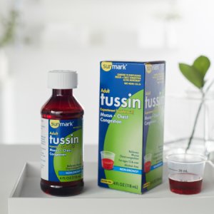 Cold and Cough Relief sunmark   200 mg / 5 mL Strength Syrup 4 oz.