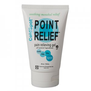 Topical Pain Relief Point Relief   ColdSpot    Menthol / MSM / Ilex / Arnica Topical Gel 4 oz.