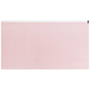 Diagnostic Recording Paper McKesson Thermal Paper 8-1/2 Inch X 183 Foot Z-Fold Red Grid