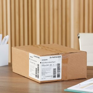 Diagnostic Recording Paper McKesson Thermal Paper 8-1/4 Inch X 183 Foot Z-Fold Red Grid