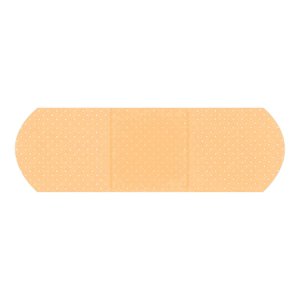 Adhesive Strip American   White Cross 1 X 3 Inch Plastic Rectangle Sheer Sterile