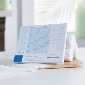 Urine Reagent Test Strip Recording Pad McKesson Consult    For use with McKesson CONSULT   10SG Urine Reagent Strips (MFR # 121-10SG)
