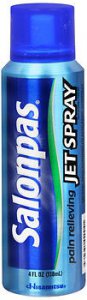 Topical Pain Relief Salonpas   3% - 10% Strength Menthol / Methyl Salicylate Spray 4 oz.