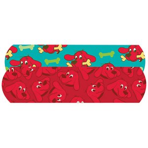 Adhesive Strip American   White Cross Stat Strip   3/4 X 3 Inch Plastic Rectangle Kid Design (Clifford the Big Red Dog) Sterile
