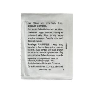 Skin Barrier Wipe DermaPrep    60% Strength Isopropyl Alcohol Individual Packet NonSterile