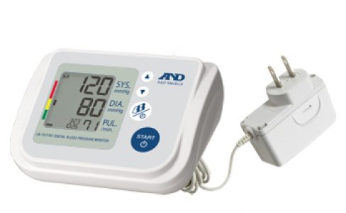 Premium Digital Blood Pressure Monitor A&D Medical 1-Tube Automatic Large Cuff