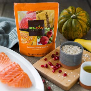 Tube Feeding Formula Real Food Blends    9.4 oz. Pouch Ready to Use Variety Pack Chicken / Salmon / Quinoa Flavor Adult / Child