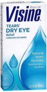 Eye Lubricant Visine   0.5 oz. Eye Drops